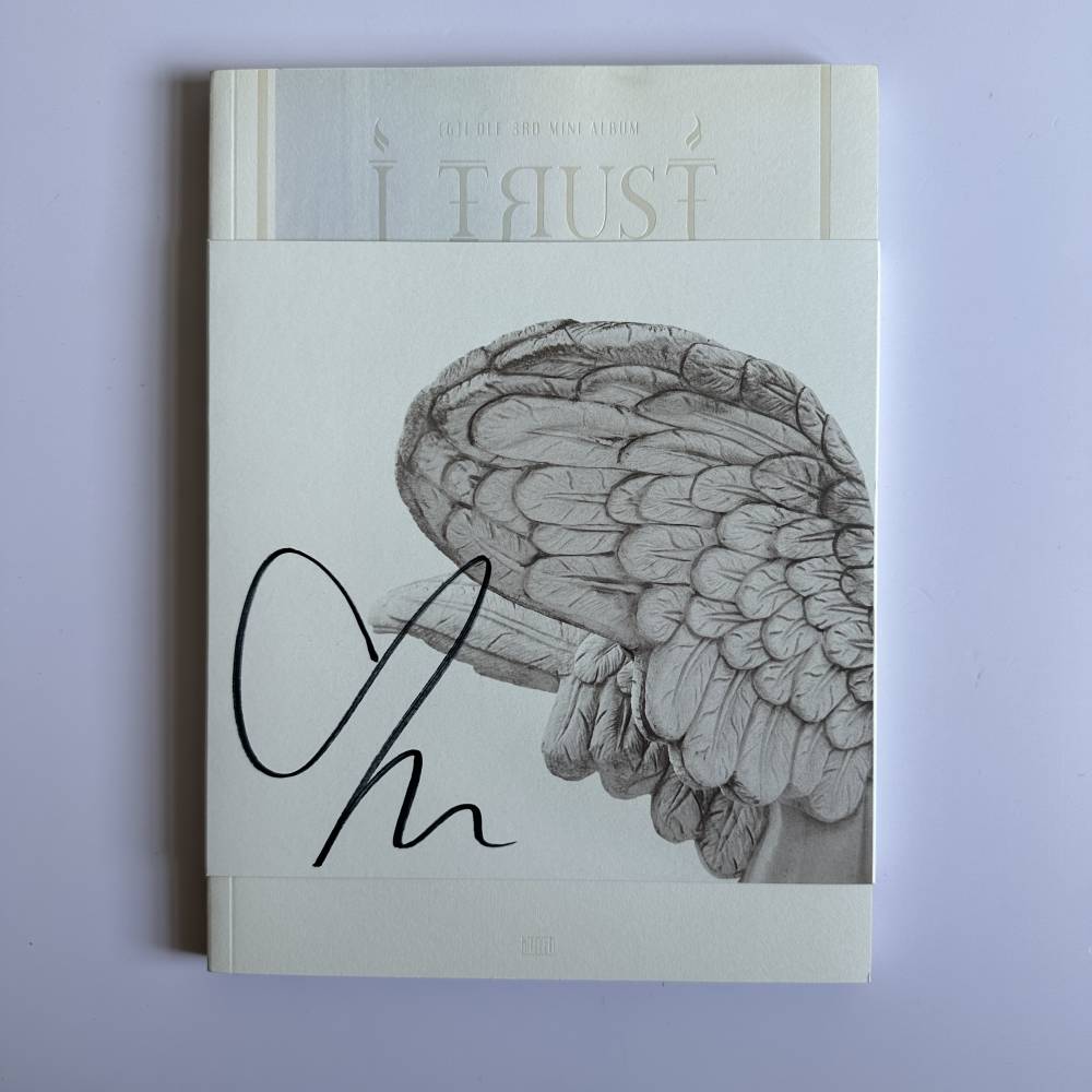 (G)I-DLE YUQI 直筆サイン i-dol G)I-DLE Yuqi I Made Autographed Signed Photo card PC G IDLE GIDLE